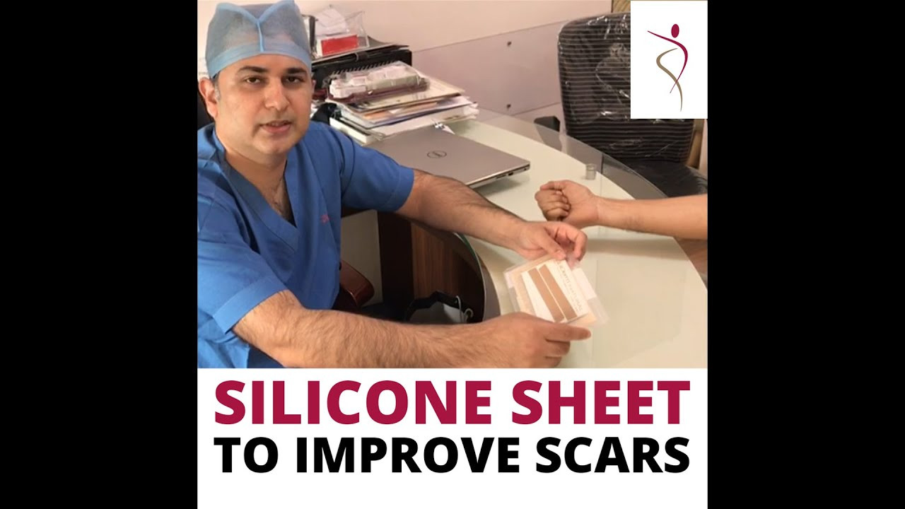 Silicone Sheet to improve Scars