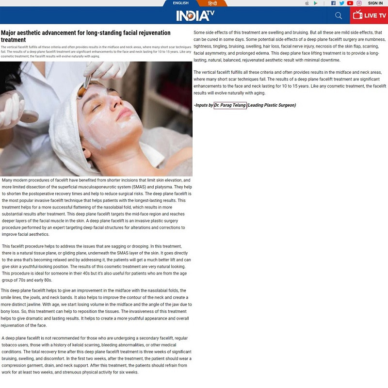 Major aesthetic advancement for long-standing facial rejuvenation treatment