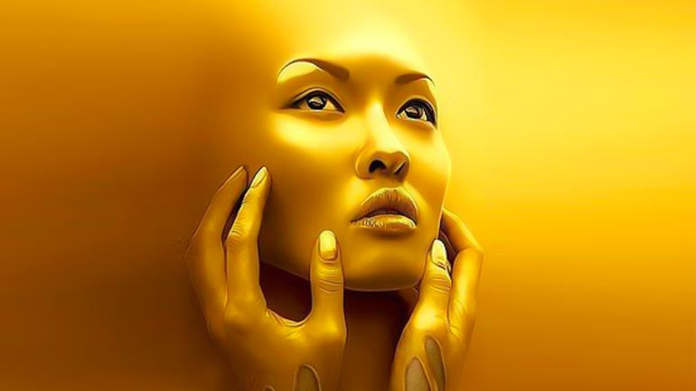gold facial anti aging treatment
